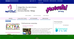 Desktop Screenshot of maristasmalaga.com